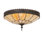 Meyda Tiffany & Stained Glass 3 - Light Flush Mount