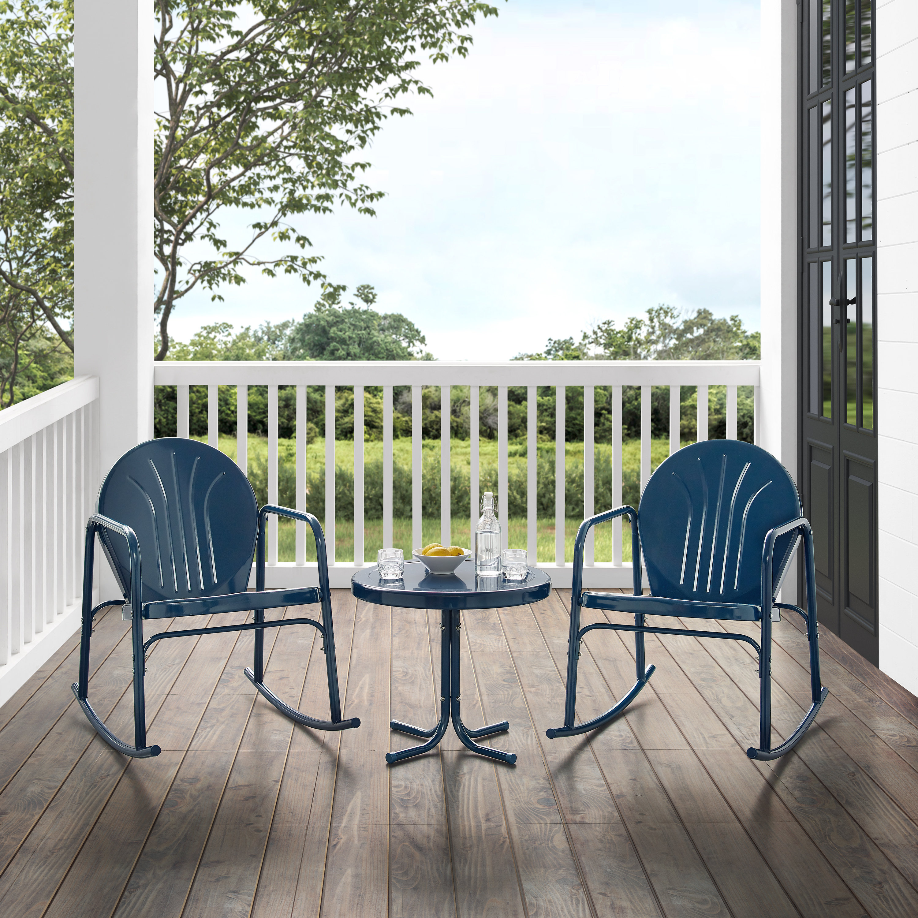 metal front porch chairs