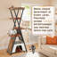 Wood Cat Tree Tower With Washable Cat Cushions