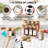 Spice Jars with Adjustable Racks