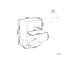 Stonefort 40cm W Solid Wood Bedside Table