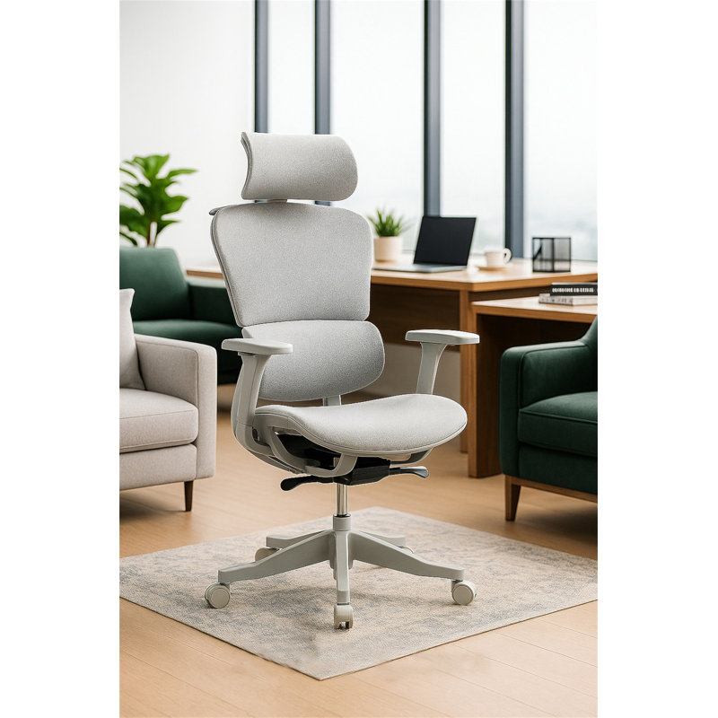 High Back Mesh Office Chair: 8365HP-GR, Gray