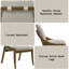 Ensemble de 2 chaises d'appoint d'intérieur