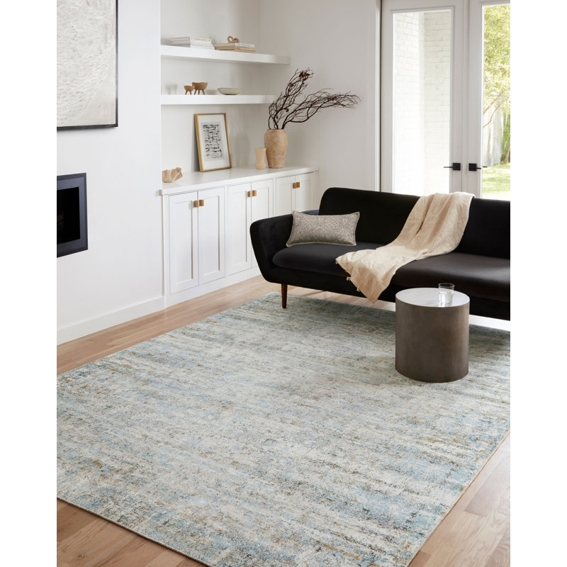 Abstract Indoor Rug, Square 1'6" x 1'6"