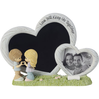Precious Moments Love Will Keep Us Together Chalkboard Photo Frame