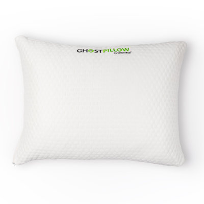 GhostBed Queen Shredded Memory Foam Pillow - 2 Pack