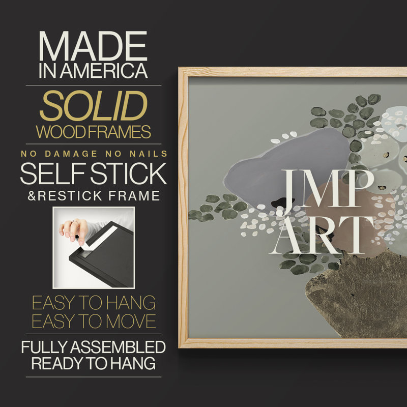 You are on My Mind -Framed Print - Restickable, Natural, 22" H x 28" W