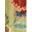 Rug & Kilim’S Chinese Art Deco Square Rug In Green With Colorful Floral Patterns-289294492