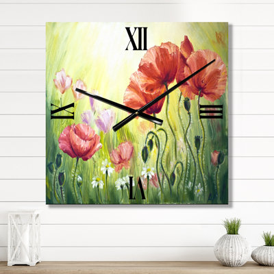 Metal Wall Clock
