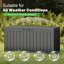 Boîte de rangement de patio 72 litres résistante à l'eau et verrouillable-127114862
