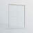 44" - 48" W X 72" H Double Sliding Shower Door, Semi-Frameless Bypass Bathroom Sliding Door With 1/4" (6Mm) Tempered Glass For Walk-In Shower-121957800