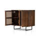 Jensi Solid Wood Storage Cabinet