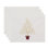 Canita Polyester Floral Rectangle Placemat