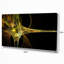 « large fractal », impression sur toile tendue en jaune-18440197