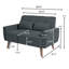 48.43" W Small Upholstered Loveseat Couch-2049592223