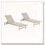 Chaise longue d'extérieur Aluminun-1806681189