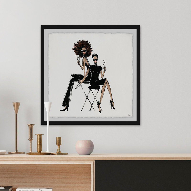 «Boston Style at Any Age» par Julia Posokhova - reproduction de cadre photo, H 12 po x l 12 po x P 1,5 po