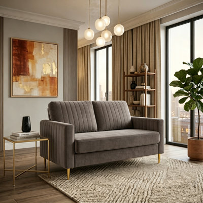 Manistee 2 Seater Velvet Sofa