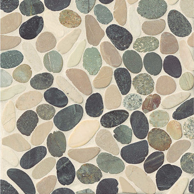 Hemisphere Random Sized Natural Stone Mosaic Wall Tile