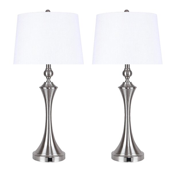 Willa Arlo Interiors Mattoon Metal USB Table Lamp & Reviews | Wayfair