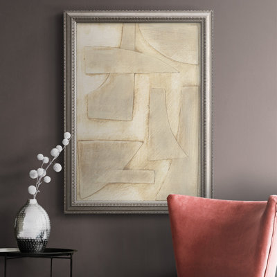 Buff Buff Shapes I - reproduction d'art sur toile