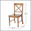 Ensemble de 2 chaises de salle à manger en bois d'acacia, design intemporel et durabilité de haute qualité pour une salle à manger élégante