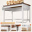 Petit bureau d'ordinateur avec prise de courant, bureau à domicile pour chambre à coucher, bureau d'écriture avec sac de rangement-1690624860-1690624859