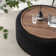 Bryonie Round Cocktail Ottoman with Storage