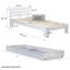 Jaquinton 90 X 200cm Storage Bed-132669458