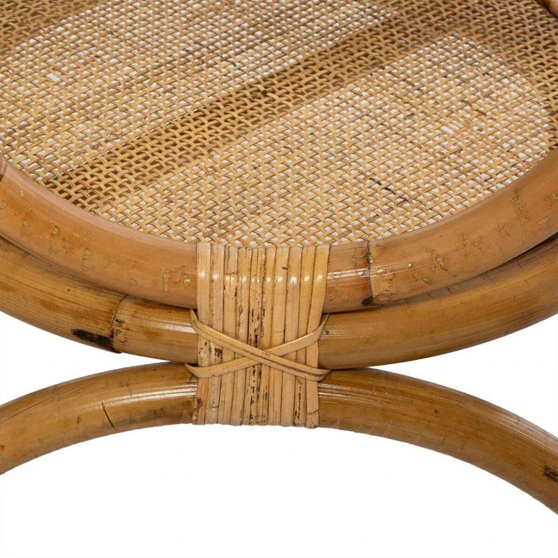 Adeboye Round Wicker Outdoor Chat Table , 59cm cm W 59cm cm D