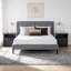 Rutland en bois rustique de 21,8 po avec 2 tiroirs de rangement, table de chevet avec tablette ouverte pour la chambre à coucher-535849917