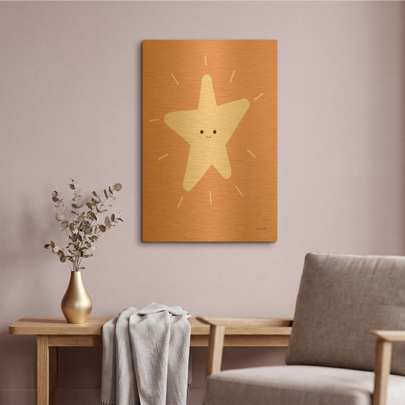 « Étoile » par Ann Kelle, décoration murale en métal, 40,6 cm x 61 cm, 16"x24"