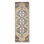Wool Oriental Area Rug in Sand/Gray