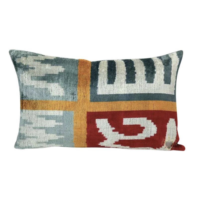 Velvet Lumbar Pillow Cover & Insert