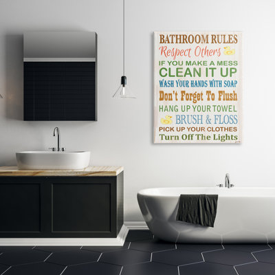 Textual Art on Canvas