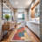 Koressa Chenille Washable Geometric Indoor Rug-1140535990