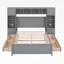 Lit plateforme avec rangement Armenakis-90889933