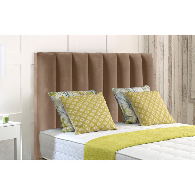 Winnie Upholstered Headboard, Small Single (2'6), Mink
