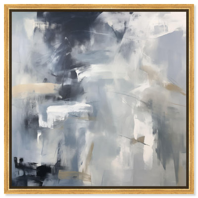 Art mural bleu Contemplative Blues II par 