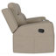 Causeuse inclinable rembourrée Taupe-844430470