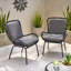 Ensemble de 2 chaises de patio avec coussins Mccaskill-1980708378