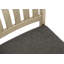 Chaise de salle à manger, ensemble de 2, rembourrée, salle à manger, cuisine, côté, tissu, pieds en bois, transitionnel