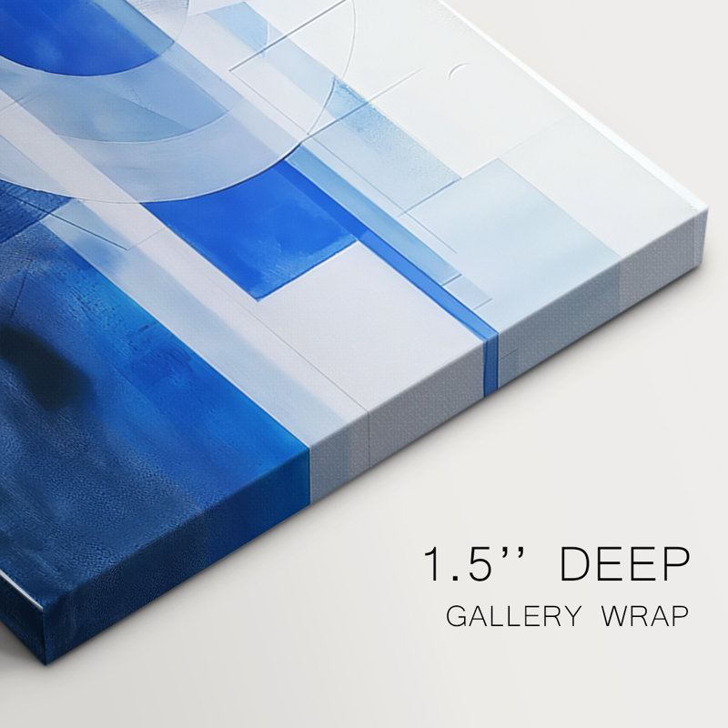 ABSTRACT Series Cxxi - Toile tendue sur mesure - 3 pièces, H 18 po x l 36 po