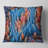 Macro Render Structure Blue Red - Abstract Printed Pillow-30057610-30057614