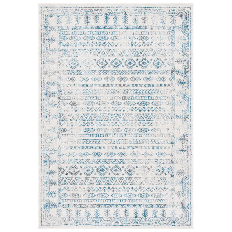 Tulum Performance Southwestern Rug, Rectangle 4' x 6'