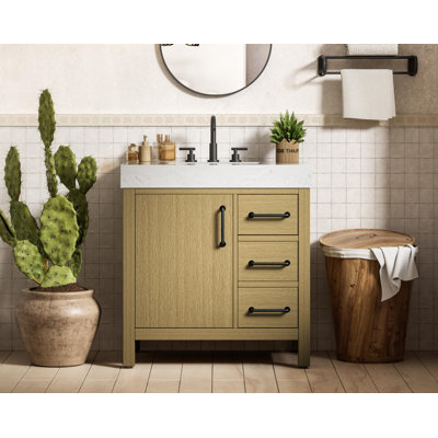 Meuble-lavabo simple 32 po_Traditional_VF60632