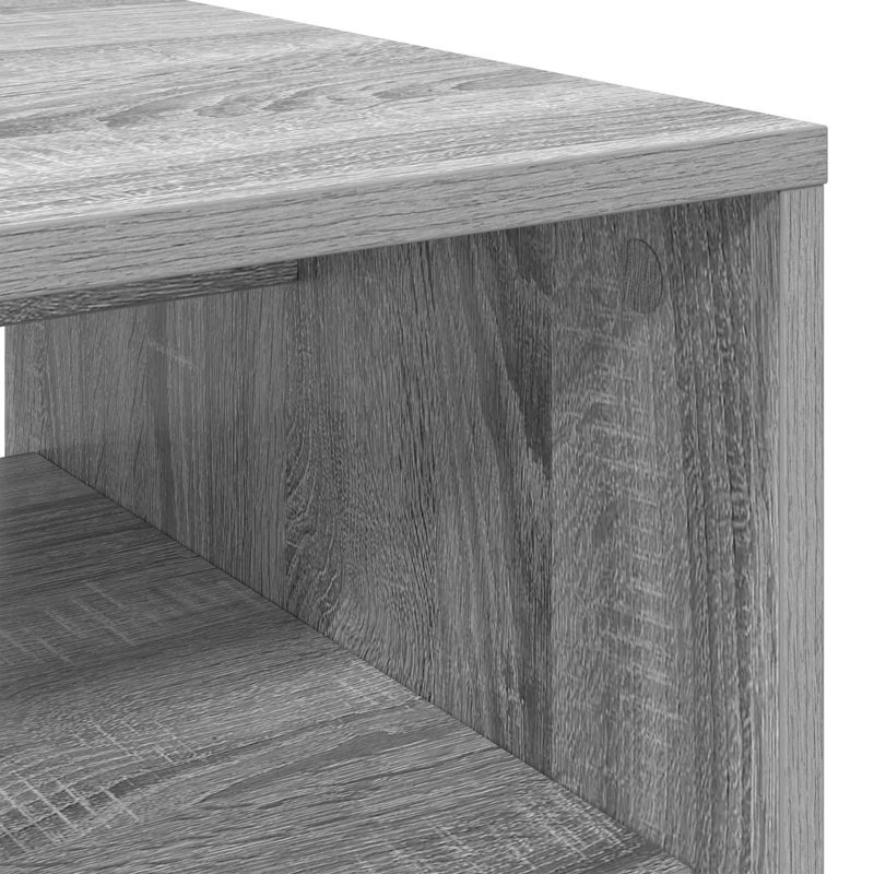 Coffee Table with Storage, 40cm. H x 60cm. L x 50cm. W, Grey Sonoma