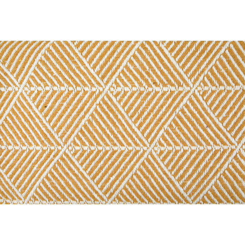  Zahra Blanket/Throw For Sofa Chair Bed Ochre, Yellow, 150cm x 130cm