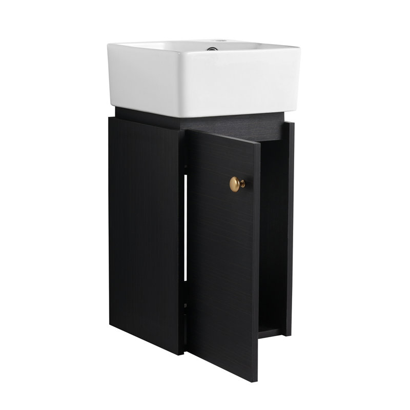 Meuble-lavabo avec lavabo 12 po pour petit meuble-lavabo