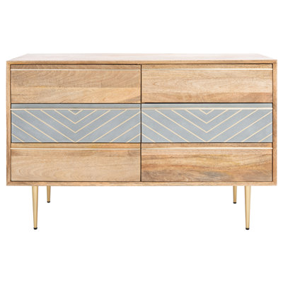 Frano 45.3'' W 6 - Drawer Dresser